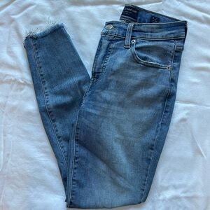 Lucky Brand Ava Mid Rise Super Skinny